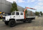 Бортовая машина ГАЗ-33081 "Садко" ЕГЕРЬ-2 с краном манипулятором FASSI F50A.22